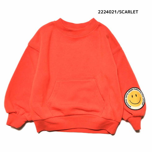 【100~120】★NEEDLEWORKS★裏毛プリントトレーナー(2224021)